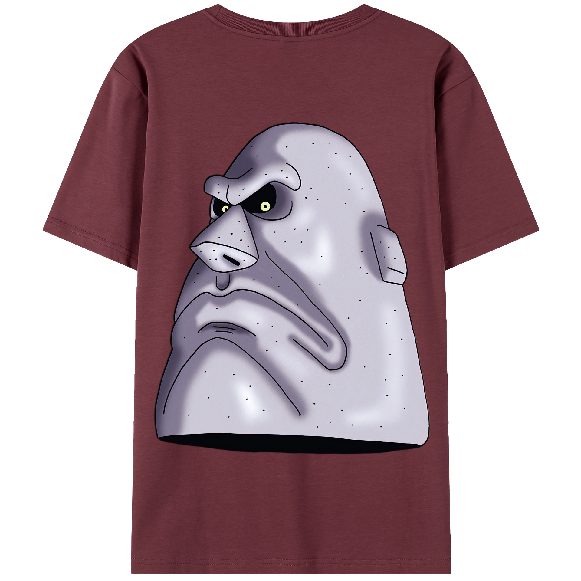 （画像用） ドラゴンクエスト Doragon Kuesuto Dragon Quest 綿100％半袖Tシャツ（背面プリント）